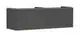 Hansgrohe-HG-Xelu-Q-Waschtischunterschrank-Diamantgrau-Matt-1560-550-mit-2-Schubkaesten-fuer-Konsolen-mit-Aufsatzwaschtisch-geschliffen-Mattweiss-54071700 gallery number 1